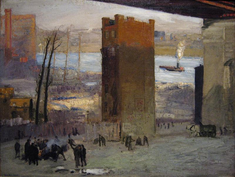 The Lone Tenement, George Bellows